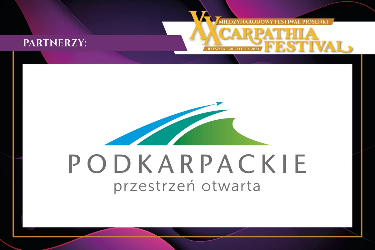 WOJEWÓDZTWO PODKARPACKIE PARTNEREM CARPATHIA FESTIVAL!