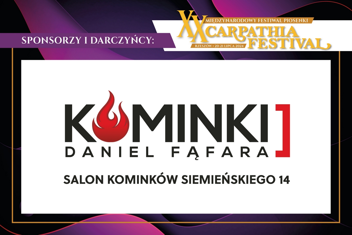 KOMINKI DANIEL FĄFARA DARCZYŃCĄ FESTIWALU